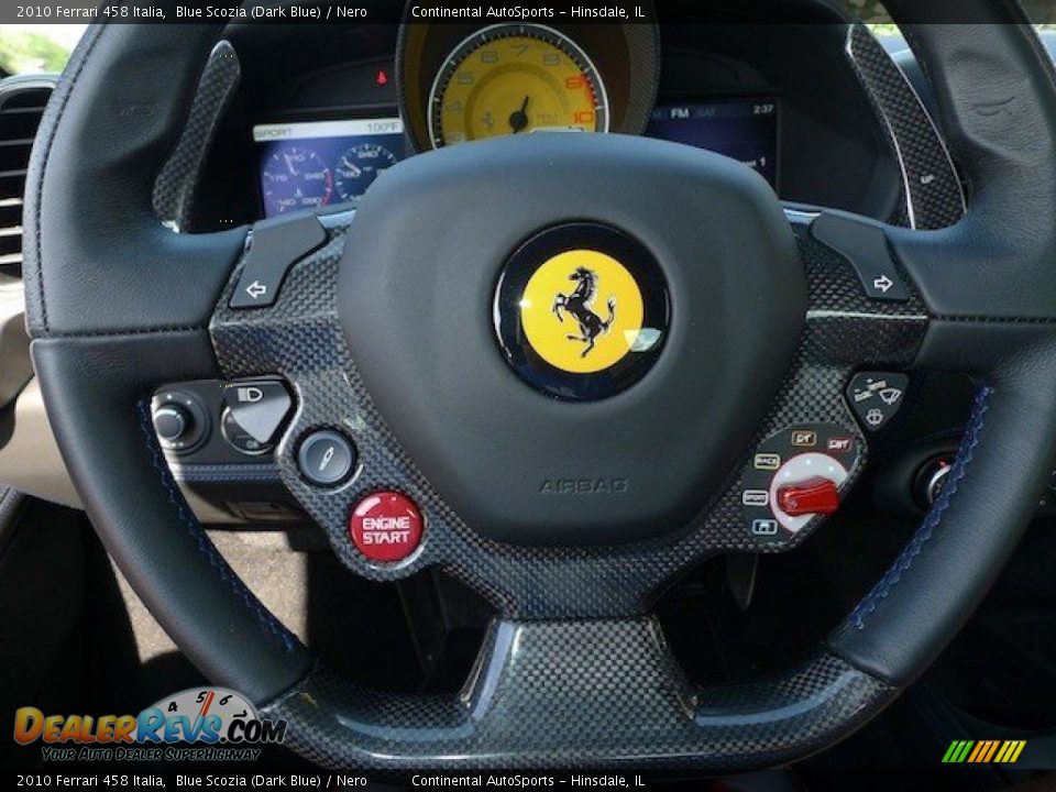 2010 Ferrari 458 Italia Steering Wheel Photo #22