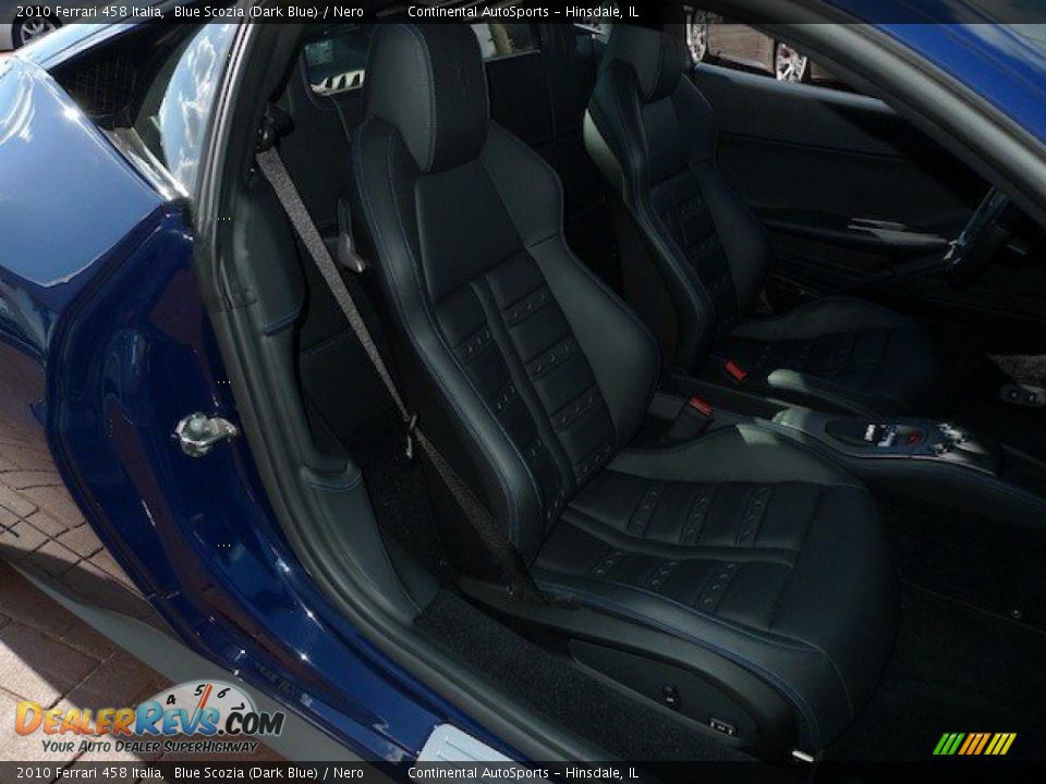 Nero Interior - 2010 Ferrari 458 Italia Photo #29