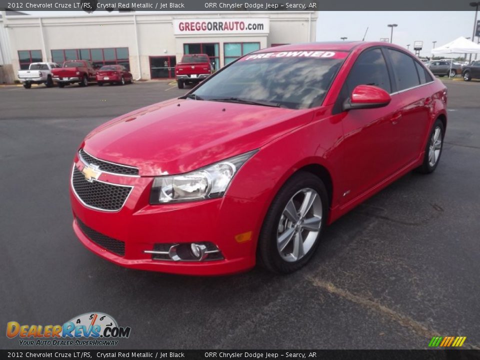 2012 Chevrolet Cruze LT/RS Crystal Red Metallic / Jet Black Photo #1