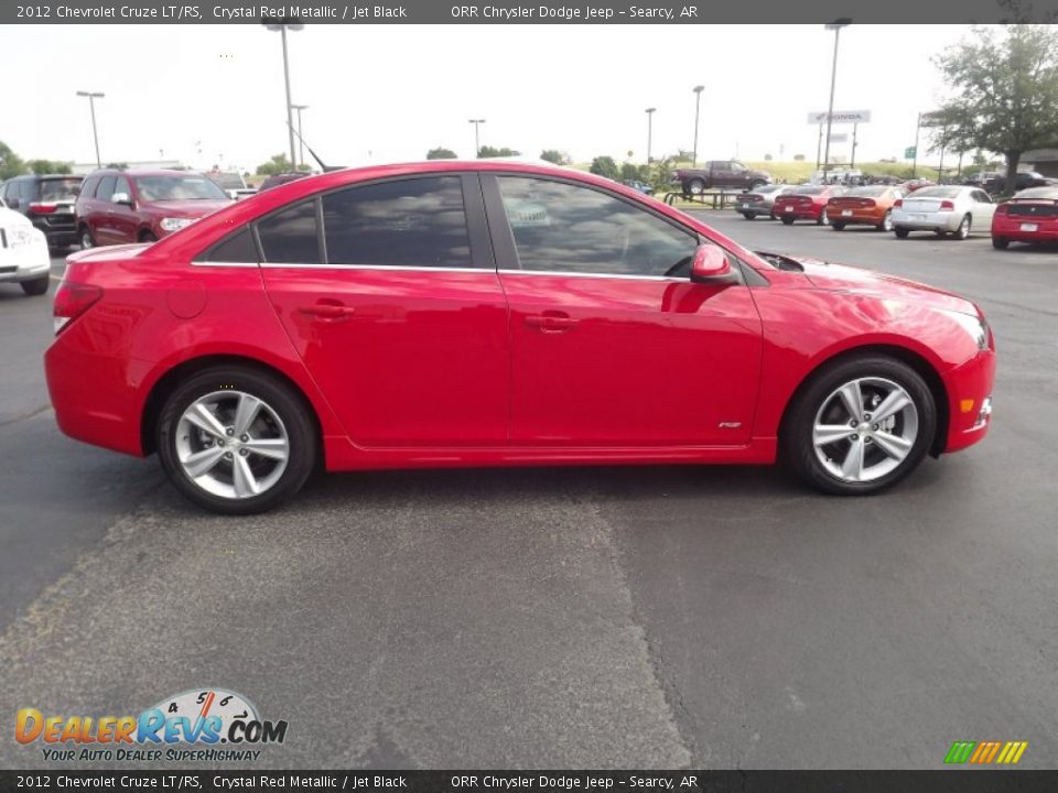 2012 Chevrolet Cruze LT/RS Crystal Red Metallic / Jet Black Photo #4