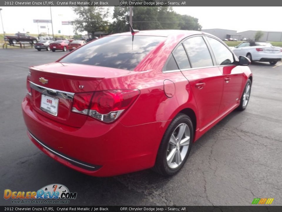 2012 Chevrolet Cruze LT/RS Crystal Red Metallic / Jet Black Photo #5
