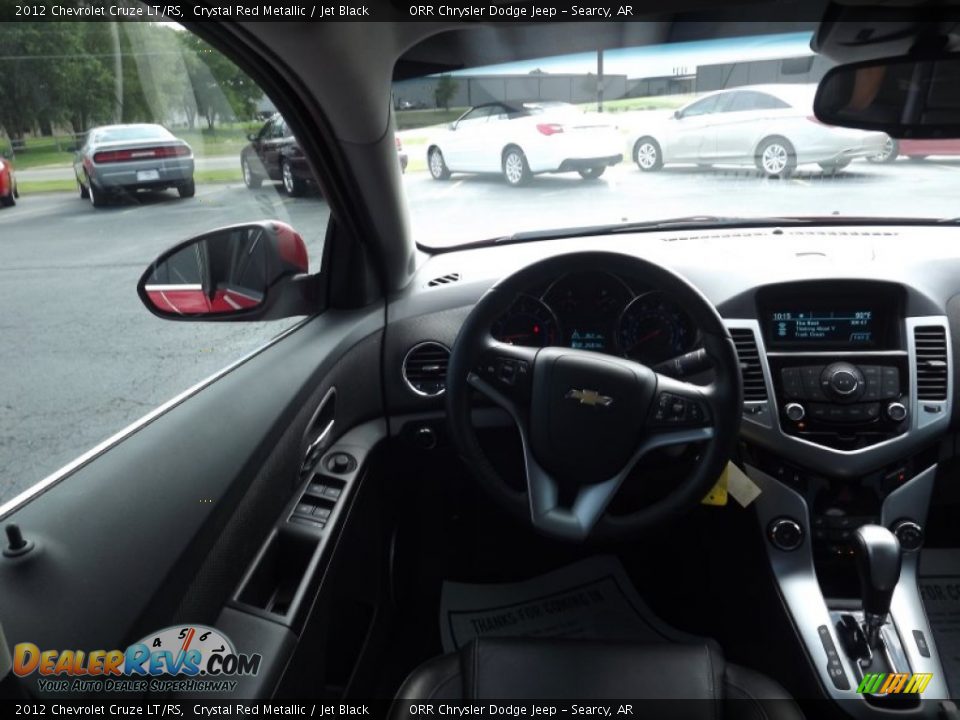 2012 Chevrolet Cruze LT/RS Crystal Red Metallic / Jet Black Photo #9