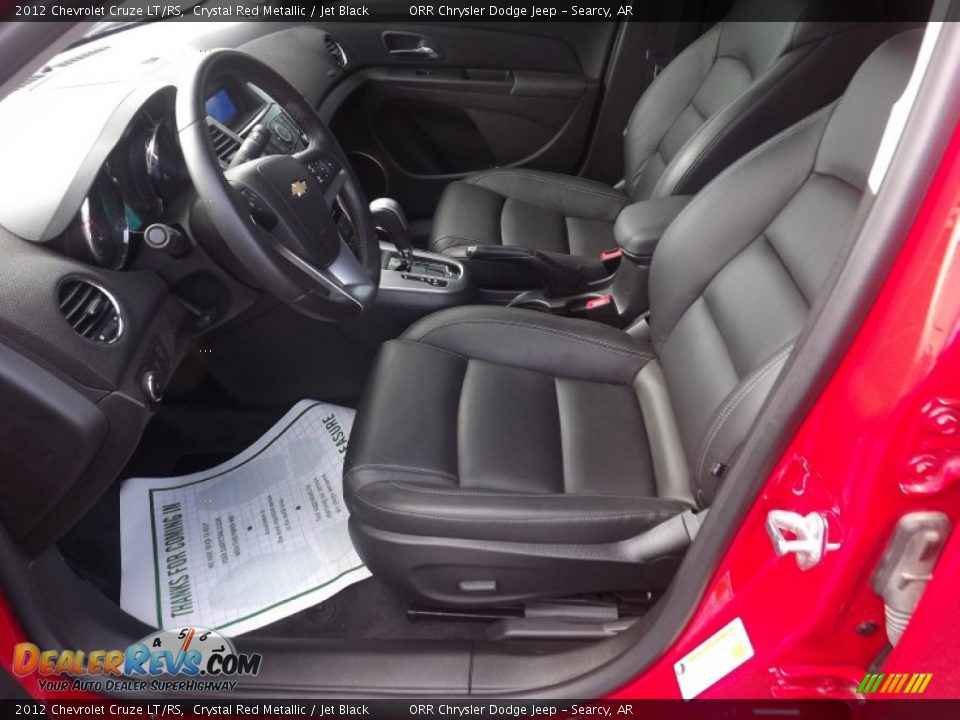 2012 Chevrolet Cruze LT/RS Crystal Red Metallic / Jet Black Photo #11