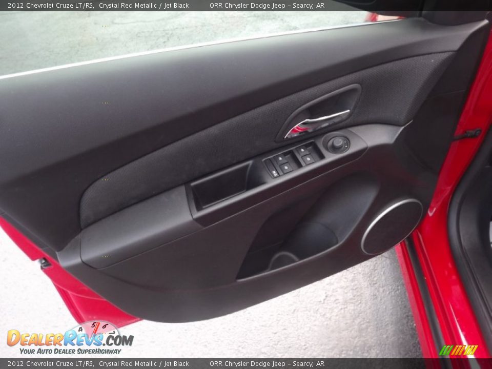 2012 Chevrolet Cruze LT/RS Crystal Red Metallic / Jet Black Photo #12