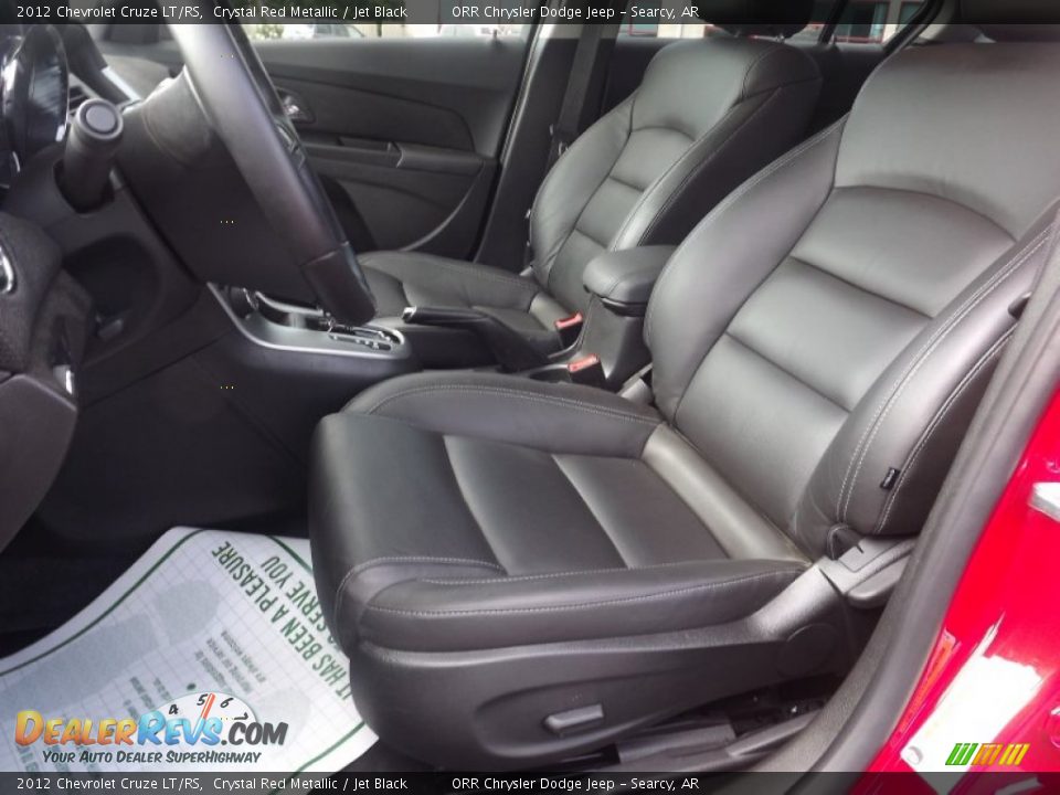 2012 Chevrolet Cruze LT/RS Crystal Red Metallic / Jet Black Photo #13