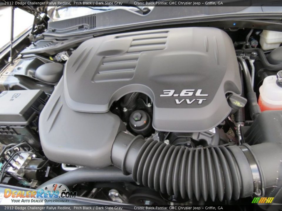 2012 Dodge Challenger Rallye Redline 3.6 Liter DOHC 24-Valve VVT Pentastar V6 Engine Photo #10