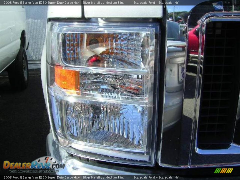 2008 Ford E Series Van E250 Super Duty Cargo 4x4 Silver Metallic / Medium Flint Photo #3