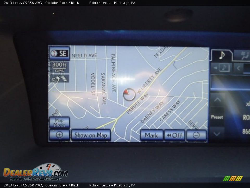2013 Lexus GS 350 AWD Obsidian Black / Black Photo #17
