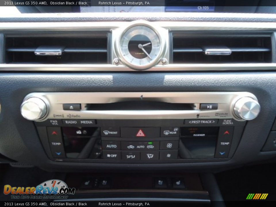 2013 Lexus GS 350 AWD Obsidian Black / Black Photo #19