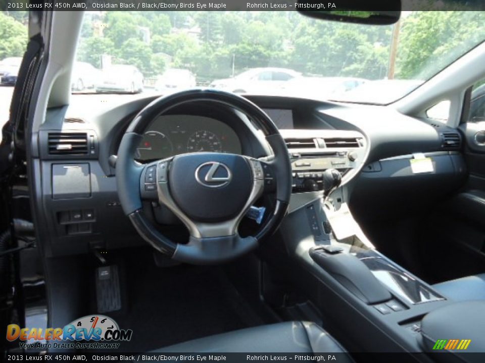 Dashboard of 2013 Lexus RX 450h AWD Photo #12