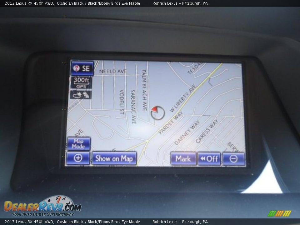 Navigation of 2013 Lexus RX 450h AWD Photo #17
