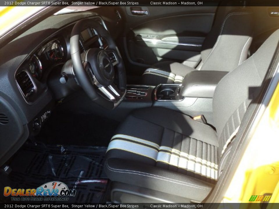 2012 Dodge Charger SRT8 Super Bee Stinger Yellow / Black/Super Bee Stripes Photo #9