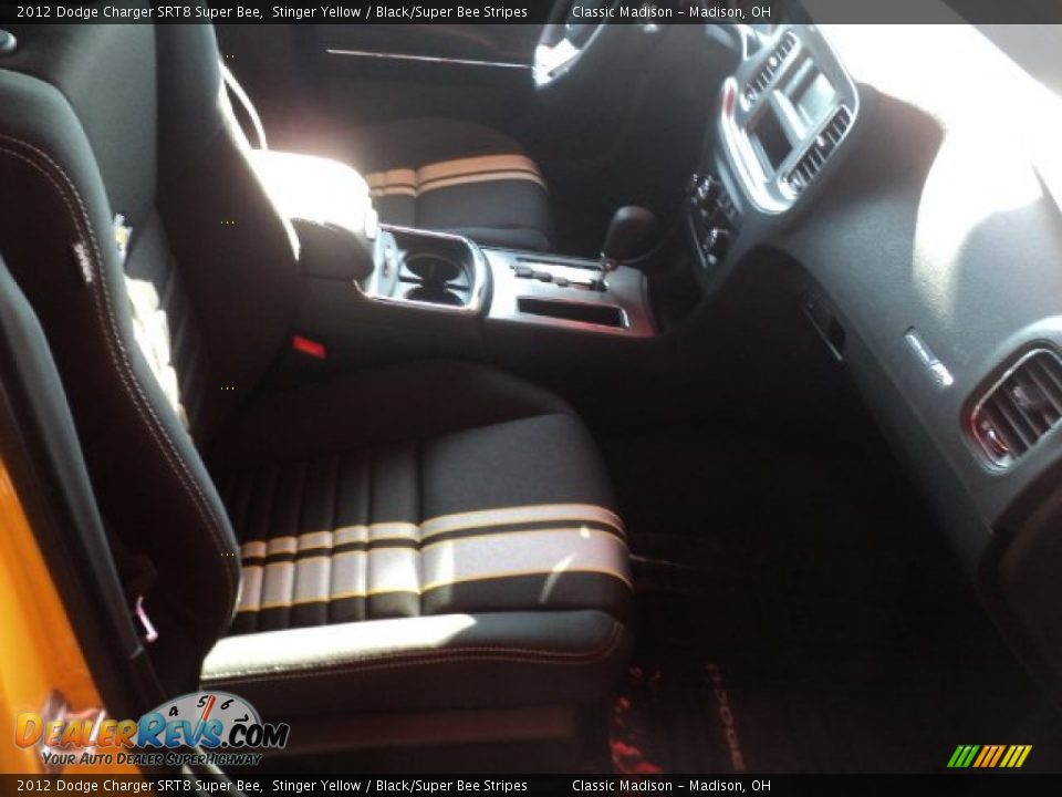 2012 Dodge Charger SRT8 Super Bee Stinger Yellow / Black/Super Bee Stripes Photo #20