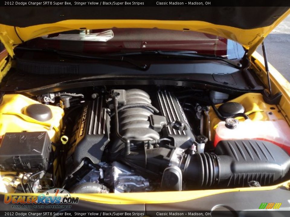 2012 Dodge Charger SRT8 Super Bee Stinger Yellow / Black/Super Bee Stripes Photo #22