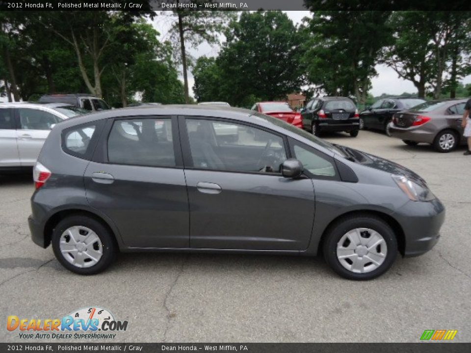 2012 Honda Fit Polished Metal Metallic / Gray Photo #5