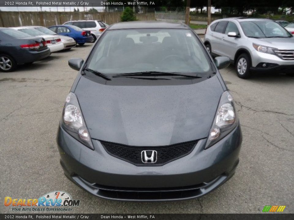 2012 Honda Fit Polished Metal Metallic / Gray Photo #7