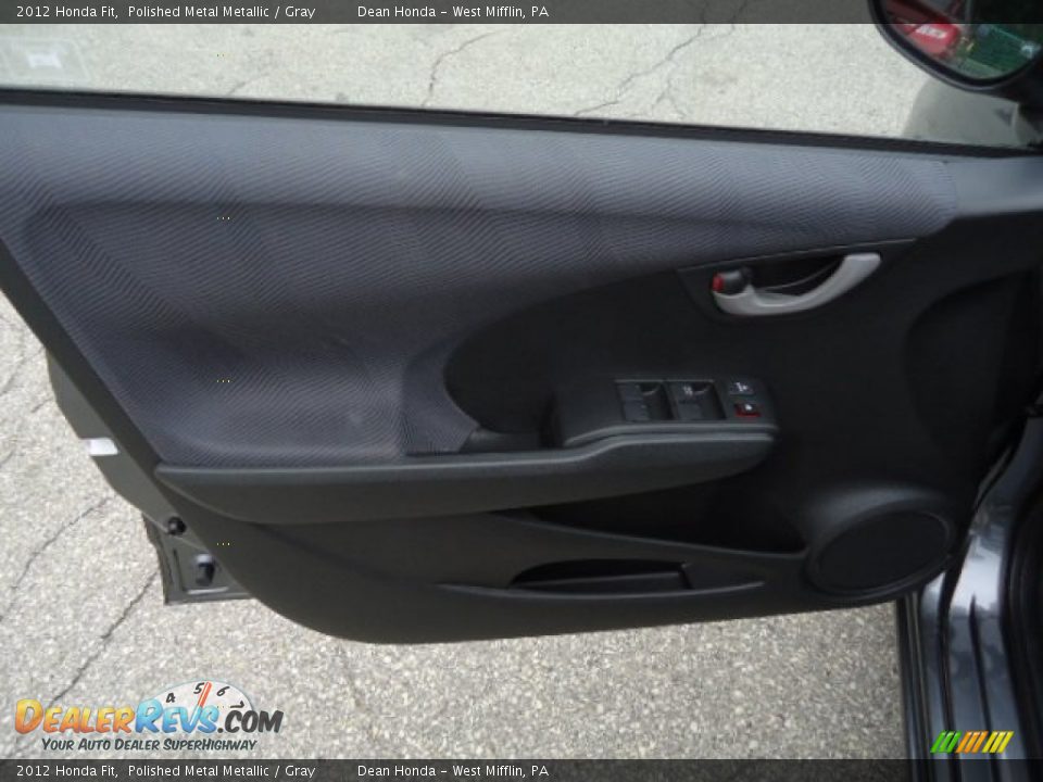 2012 Honda Fit Polished Metal Metallic / Gray Photo #14