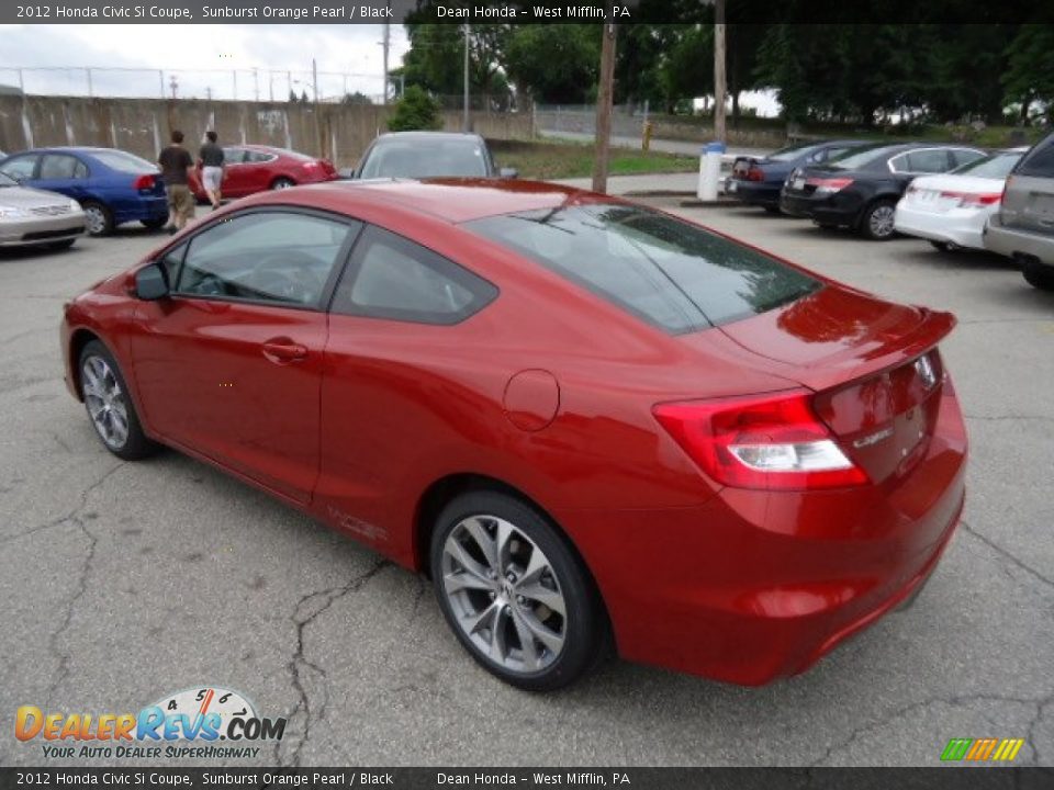 2012 Honda civic si orange #5