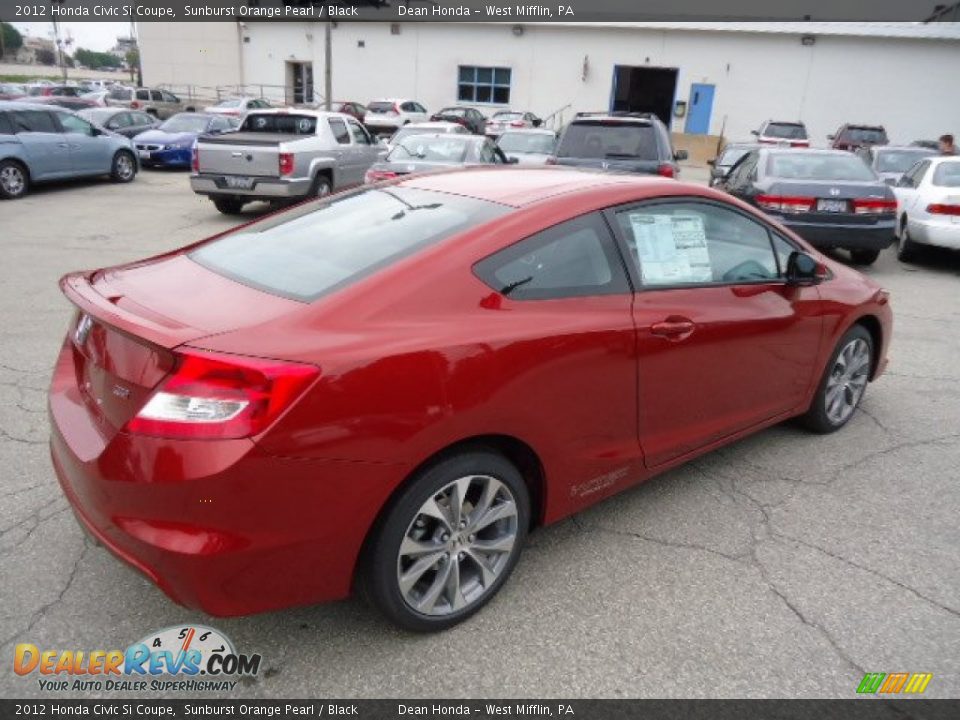 2012 Honda civic si orange #4