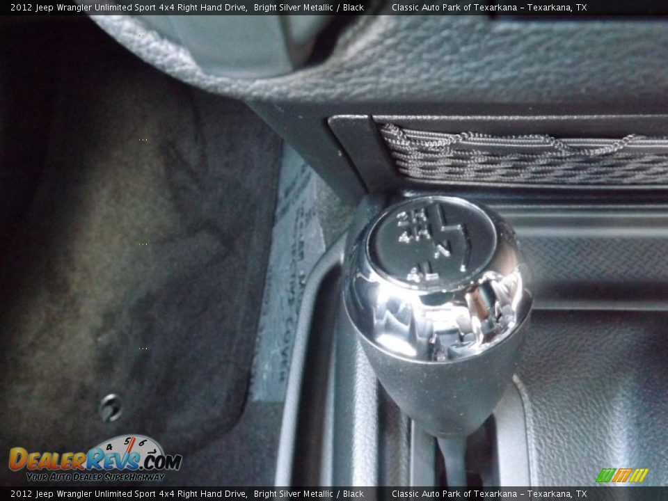 2012 Jeep Wrangler Unlimited Sport 4x4 Right Hand Drive Bright Silver Metallic / Black Photo #12