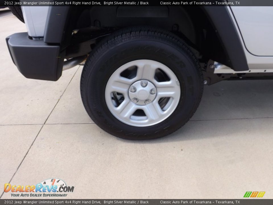 2012 Jeep Wrangler Unlimited Sport 4x4 Right Hand Drive Wheel Photo #16