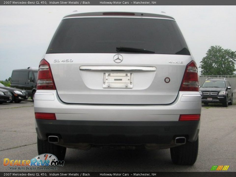2007 Mercedes-Benz GL 450 Iridium Silver Metallic / Black Photo #3