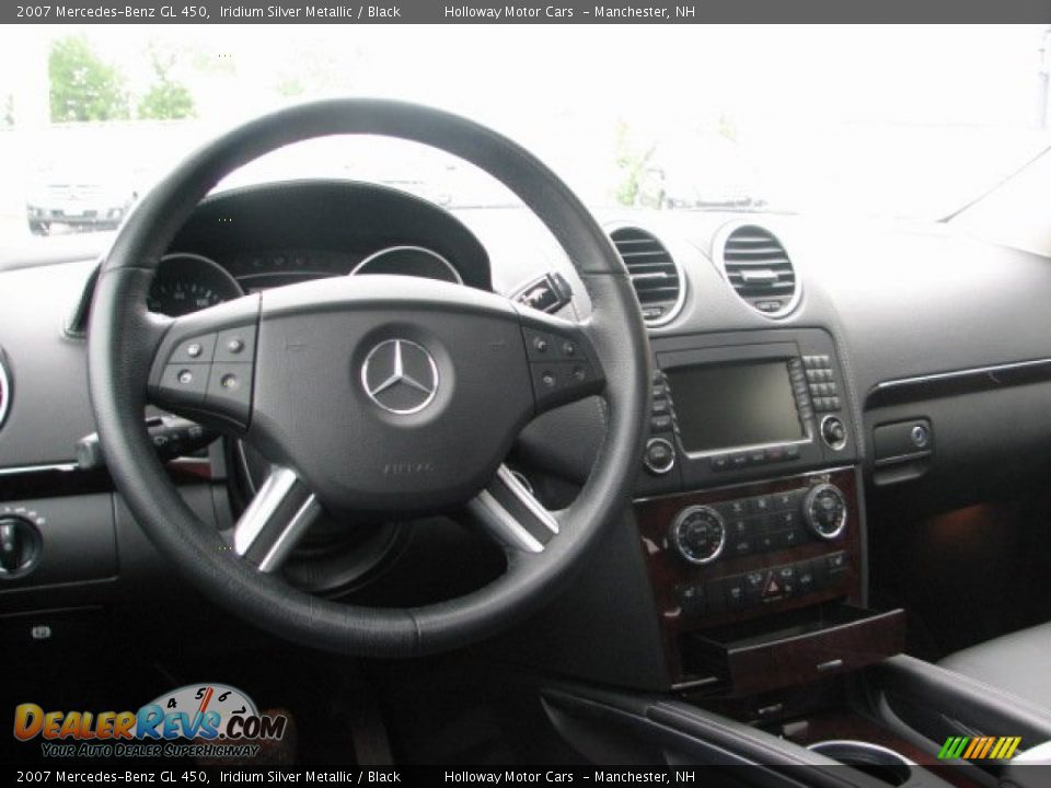 2007 Mercedes-Benz GL 450 Iridium Silver Metallic / Black Photo #6