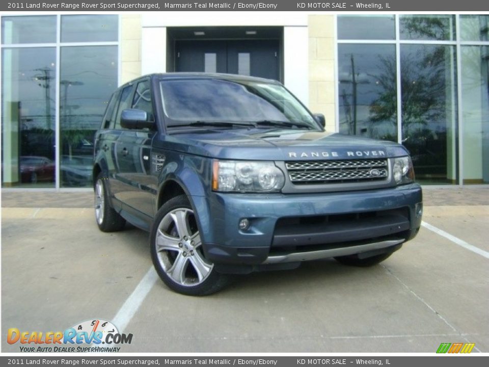 Front 3/4 View of 2011 Land Rover Range Rover Sport Supercharged Photo #1