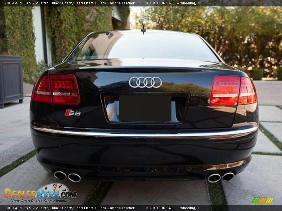 Black Cherry Pearl Effect 2009 Audi S8 5.2 quattro Photo #2