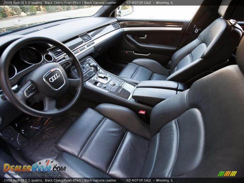 Front Seat of 2009 Audi S8 5.2 quattro Photo #7