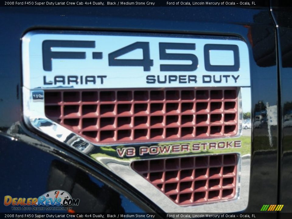 2008 Ford F450 Super Duty Lariat Crew Cab 4x4 Dually Logo Photo #9