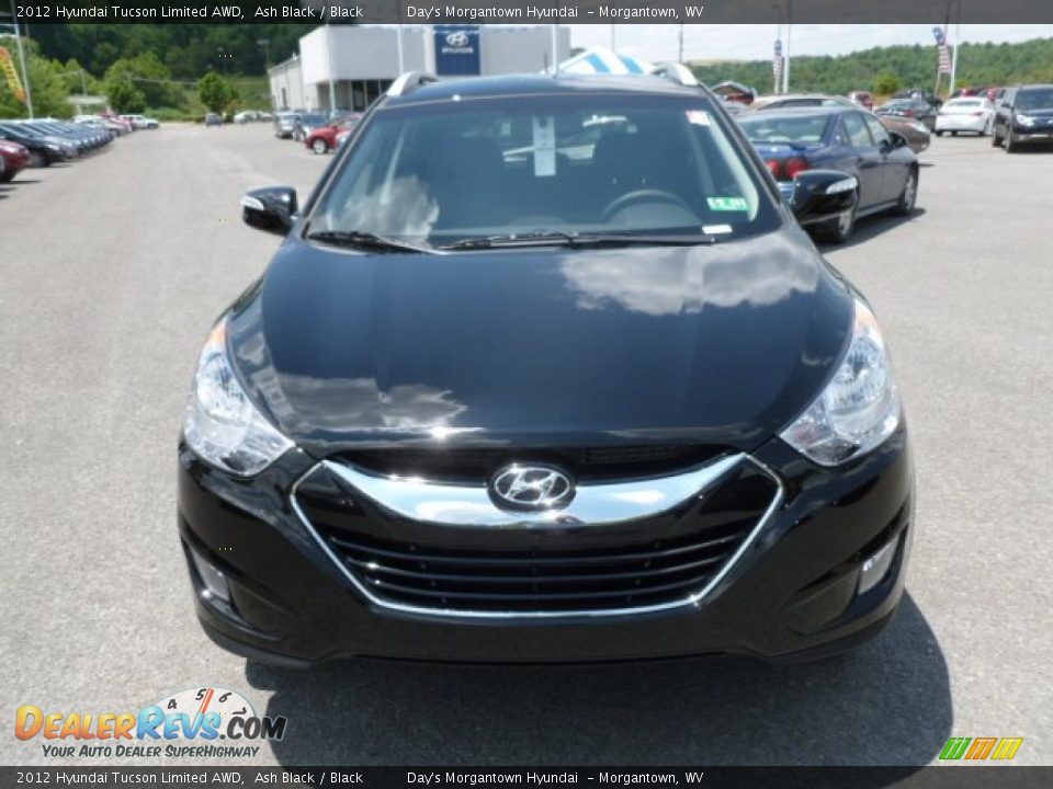 2012 Hyundai Tucson Limited AWD Ash Black / Black Photo #2