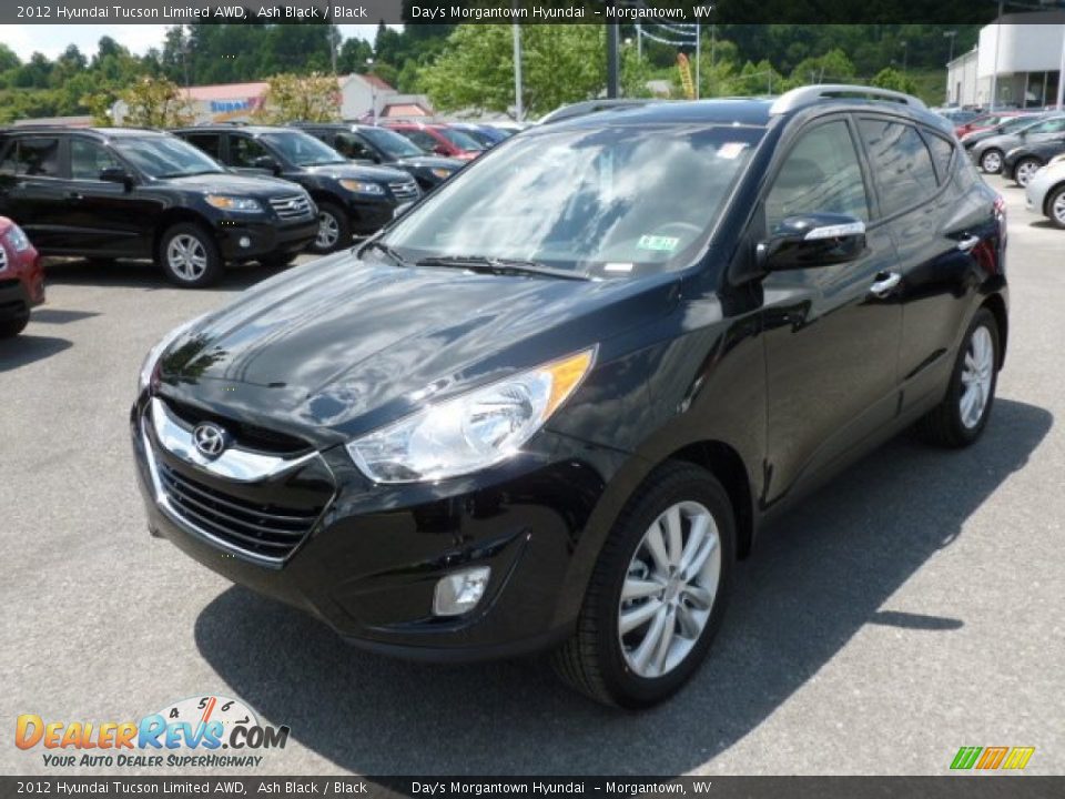 2012 Hyundai Tucson Limited AWD Ash Black / Black Photo #3
