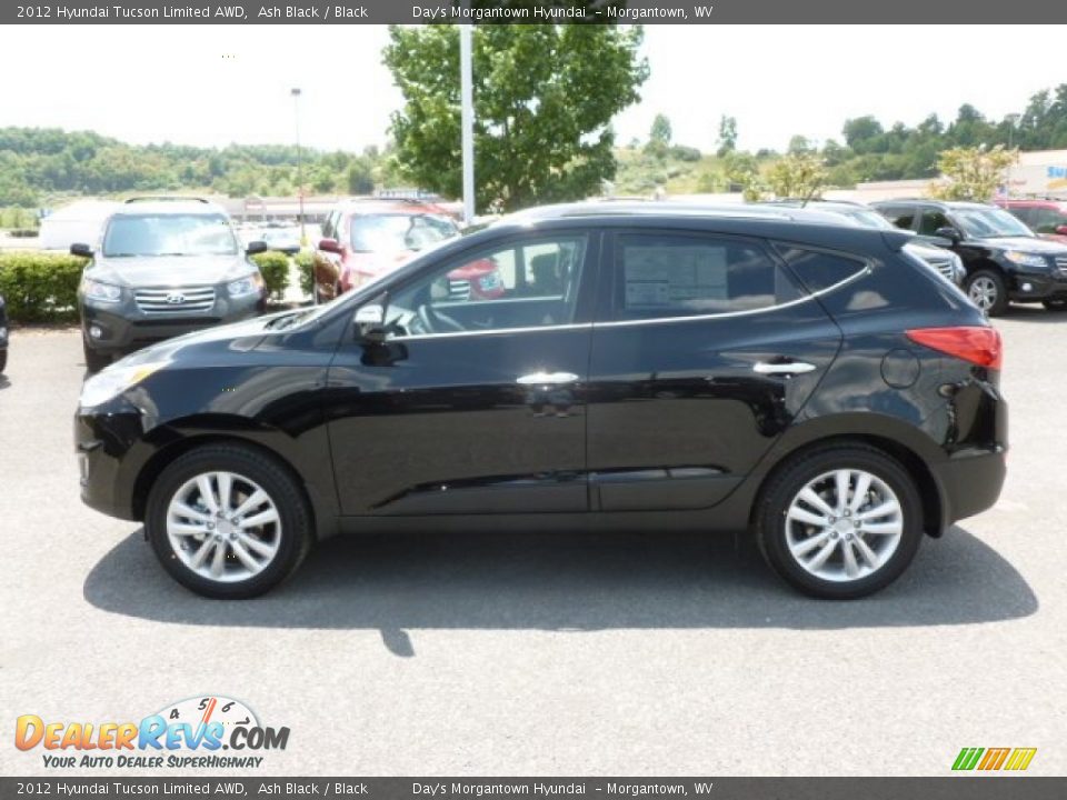 2012 Hyundai Tucson Limited AWD Ash Black / Black Photo #4