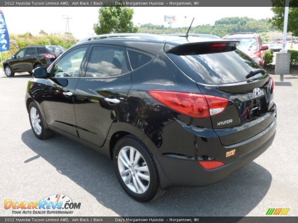 2012 Hyundai Tucson Limited AWD Ash Black / Black Photo #5