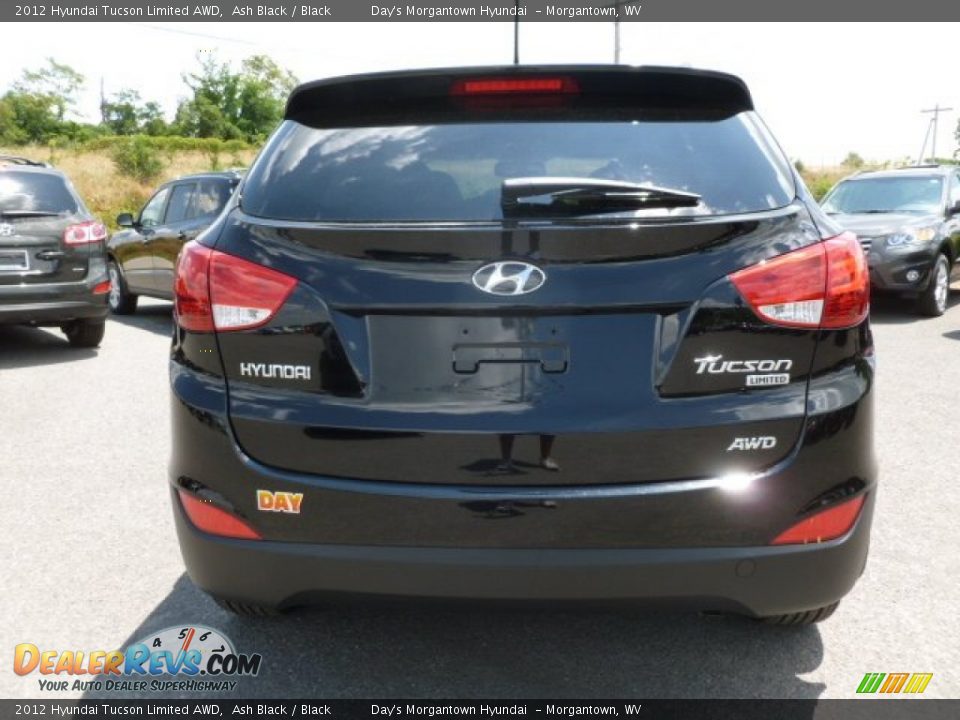 2012 Hyundai Tucson Limited AWD Ash Black / Black Photo #6