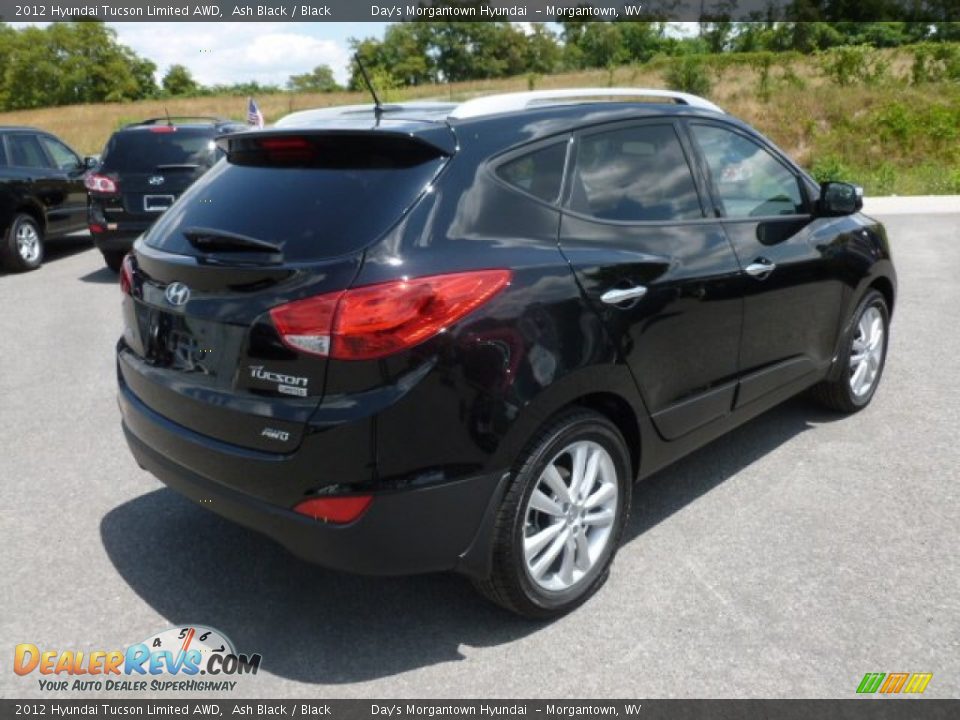 2012 Hyundai Tucson Limited AWD Ash Black / Black Photo #7