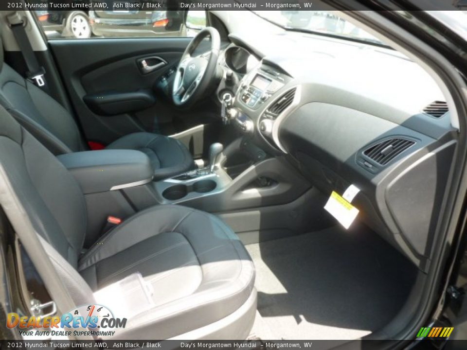 2012 Hyundai Tucson Limited AWD Ash Black / Black Photo #10
