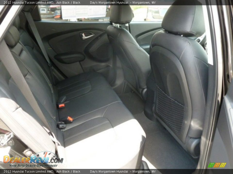 2012 Hyundai Tucson Limited AWD Ash Black / Black Photo #12