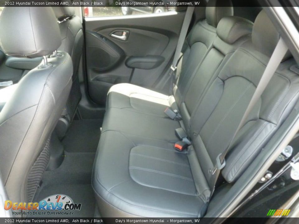 2012 Hyundai Tucson Limited AWD Ash Black / Black Photo #14