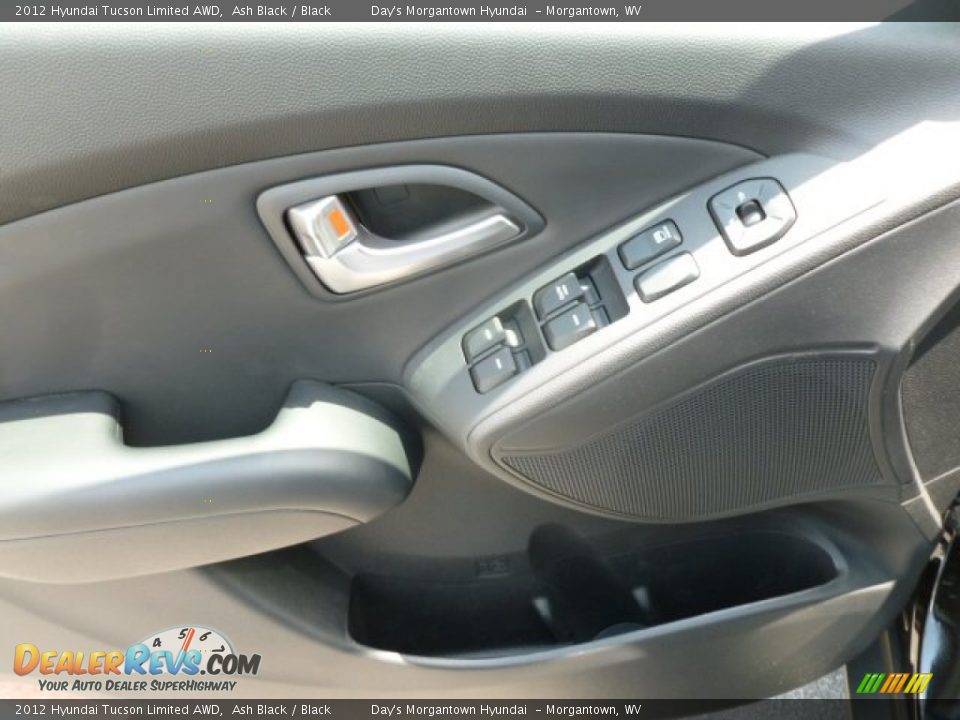 2012 Hyundai Tucson Limited AWD Ash Black / Black Photo #18