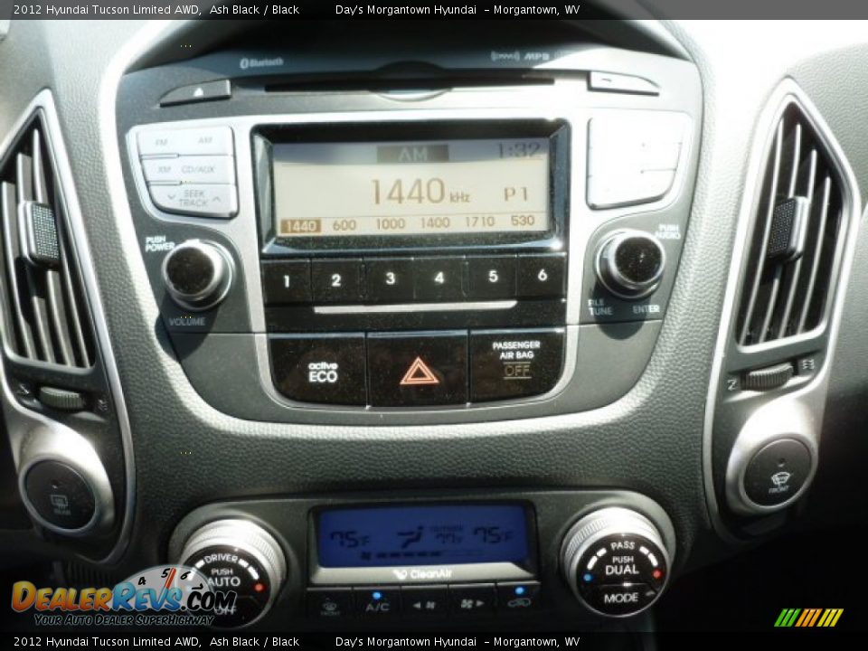 2012 Hyundai Tucson Limited AWD Ash Black / Black Photo #19