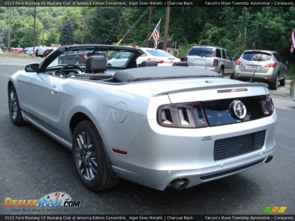 Ingot Silver Metallic 2013 Ford Mustang V6 Mustang Club of America Edition Convertible Photo #6