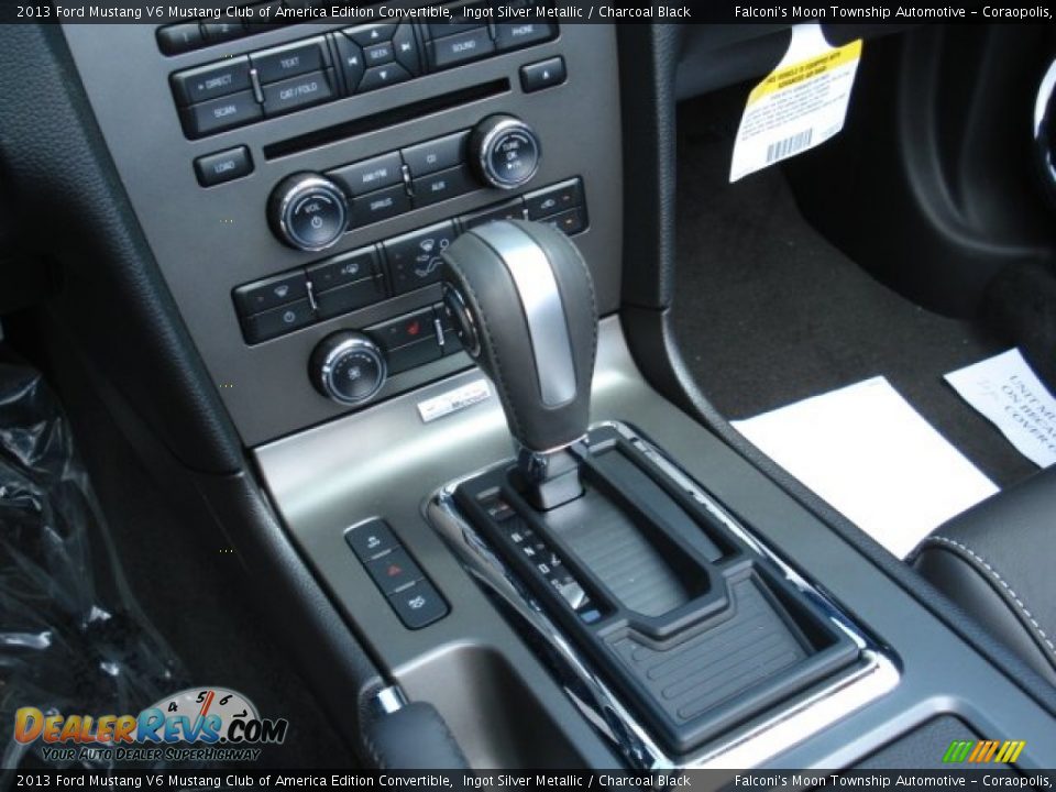 2013 Ford Mustang V6 Mustang Club of America Edition Convertible Shifter Photo #15