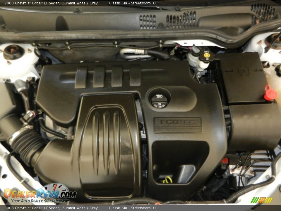 2008 Chevrolet Cobalt LT Sedan Summit White / Gray Photo #10