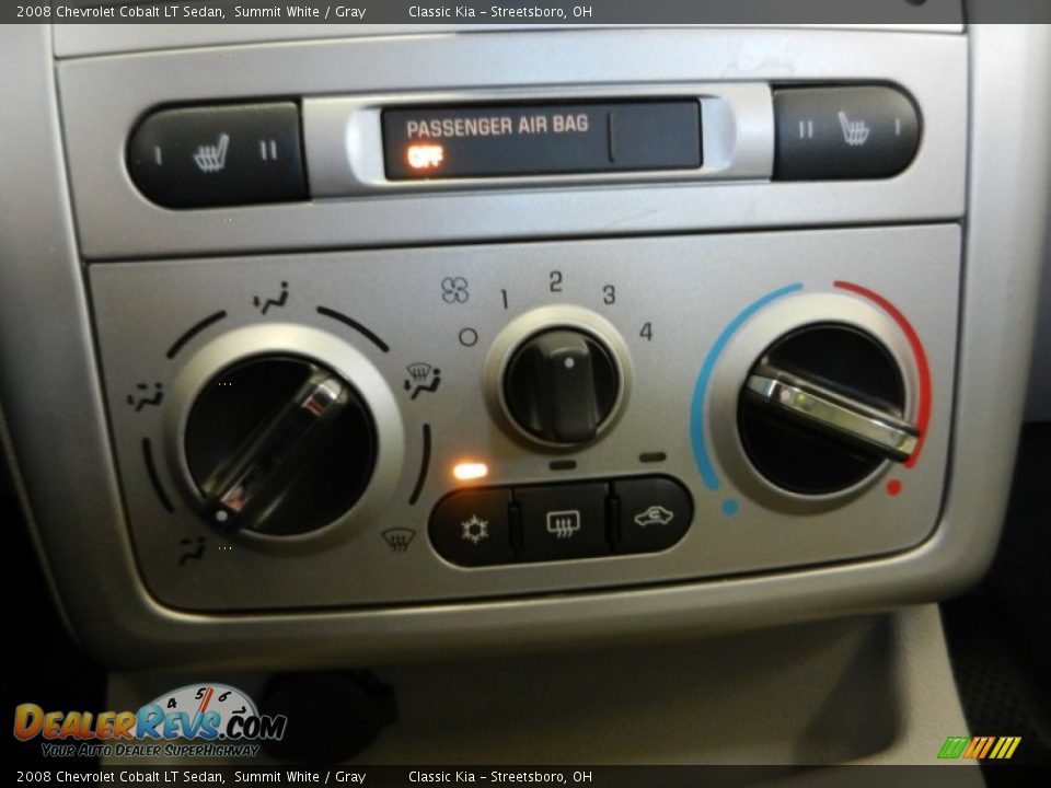 2008 Chevrolet Cobalt LT Sedan Summit White / Gray Photo #14