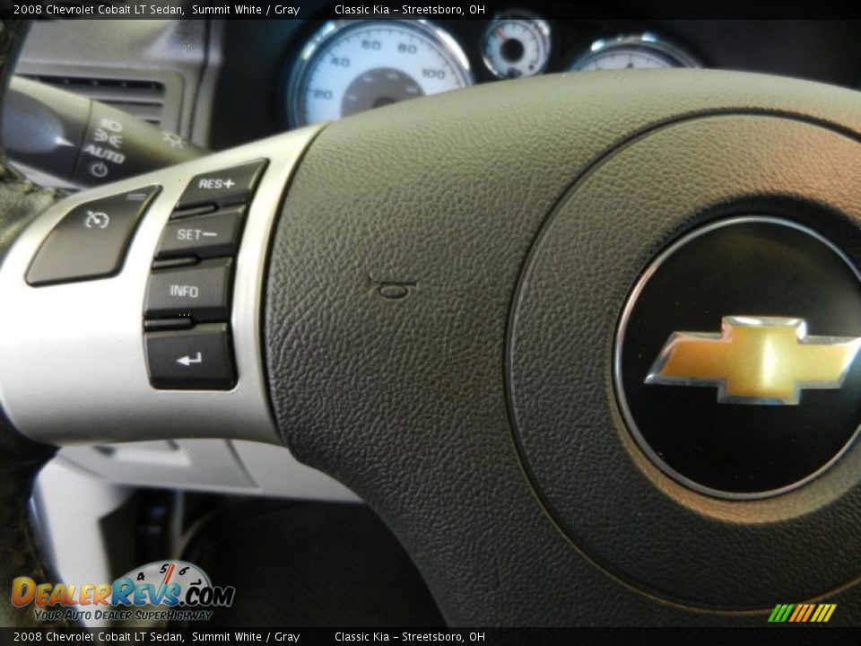 2008 Chevrolet Cobalt LT Sedan Summit White / Gray Photo #16