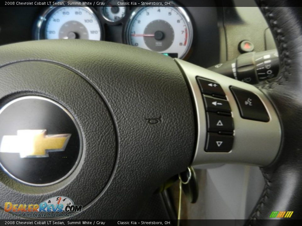 2008 Chevrolet Cobalt LT Sedan Summit White / Gray Photo #17