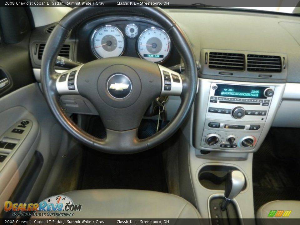 2008 Chevrolet Cobalt LT Sedan Summit White / Gray Photo #20