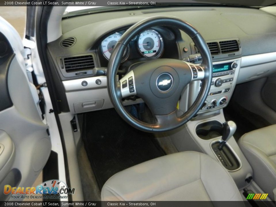 2008 Chevrolet Cobalt LT Sedan Summit White / Gray Photo #21